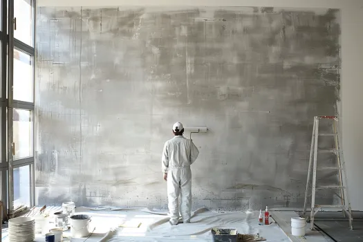 cómo preparar una pared de cemento para pintar, consejos de un experto pintor