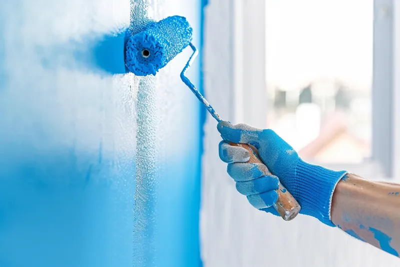 rendimiento de un rodillo para pintar