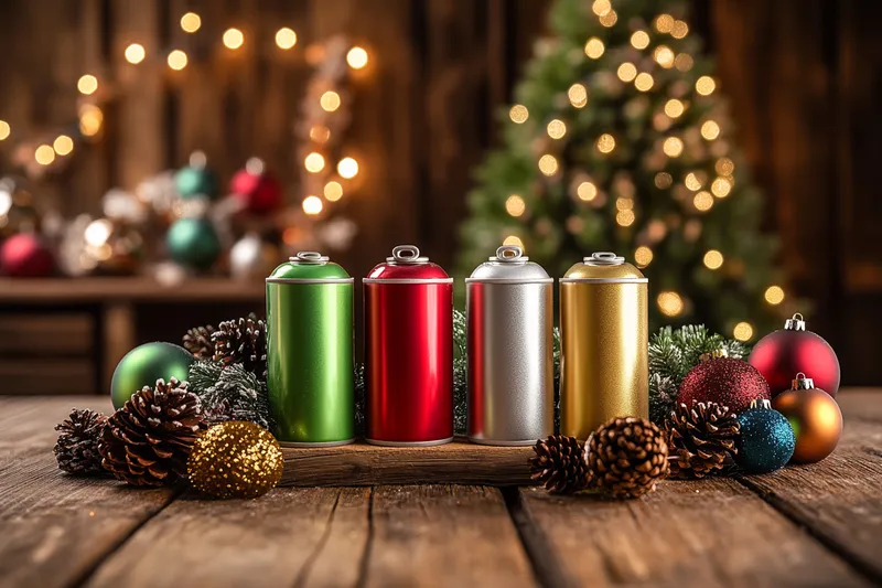 4 pinturas en spray ideales para pequeños proyectos de Navidad que transformarán tu hogar 1 4 pinturas en spray ideales para pequenos proyectos de Navidad