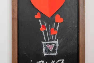 5 Proyectos para San Valentin con Pintura Pizarra