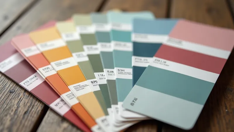Carta de colores de pintura o muestras de colores, cuál es la mejor opción para ti 2 Carta de colores de pintura o muestras de colores que sistema es mejor para elegir