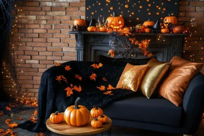 Decora con los colores de Halloween