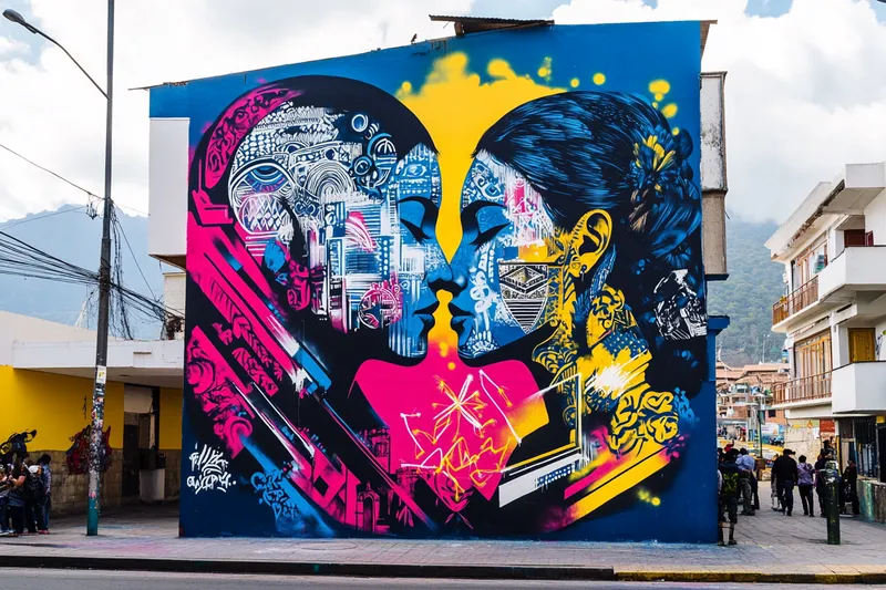 Graffiti Kiss John Kaye