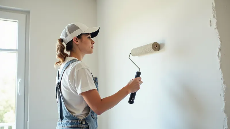 pintar con rodillo, aprende la técnica correcta para renovar paredes y techos